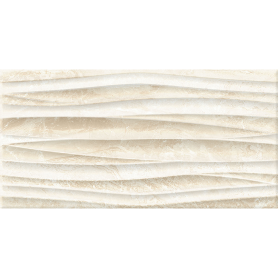 Boheme Olas Beige 25x50 διακοσμητικό ματ πλακίδιο τοίχου μπεζ